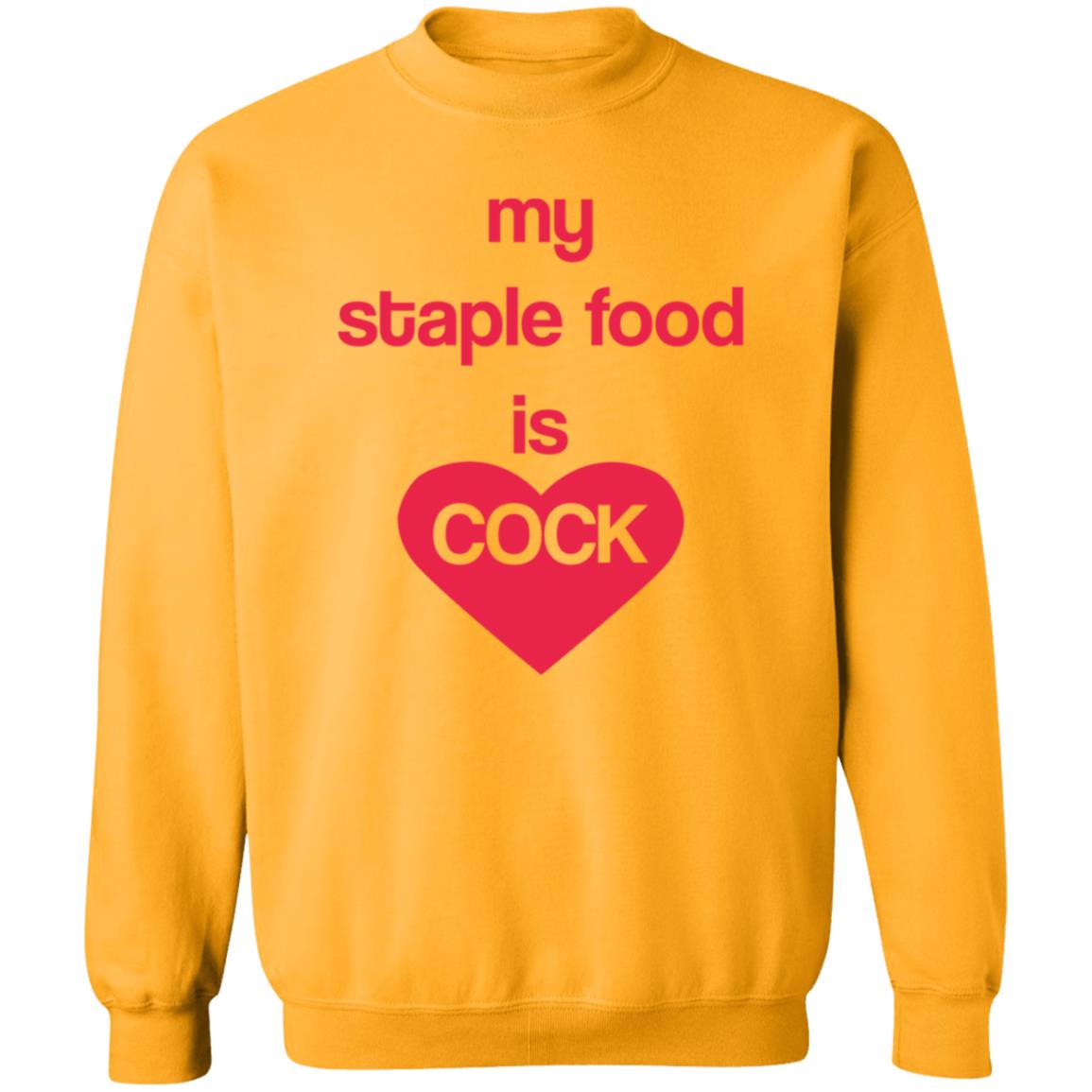 My Staple Food Is Cock Shirt Remanedur My Staple Food Is Cock Shirt - Teechipus