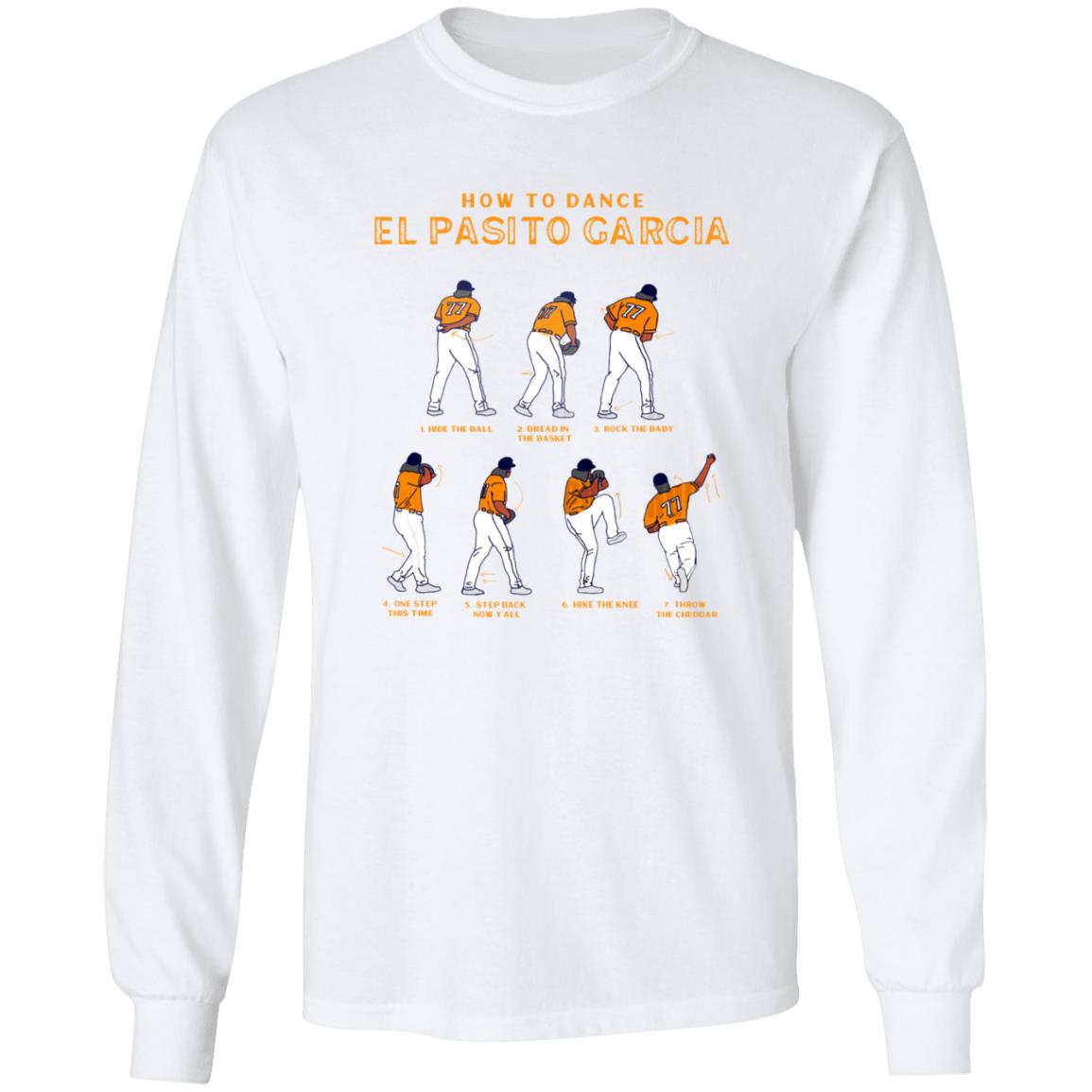 How To Dance El Pasito Garcia Shirt Apollohou Store El Pasito Garcia Unisex Tri Blend T Shirt Hoodie Sweatshirt - Teechipus