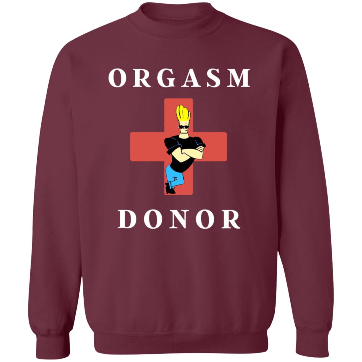 Johny Bravo Orgasm Donor Shirt Dumbtshirtz Johny Bravo Orgasm Donor Shirt - Teechipus