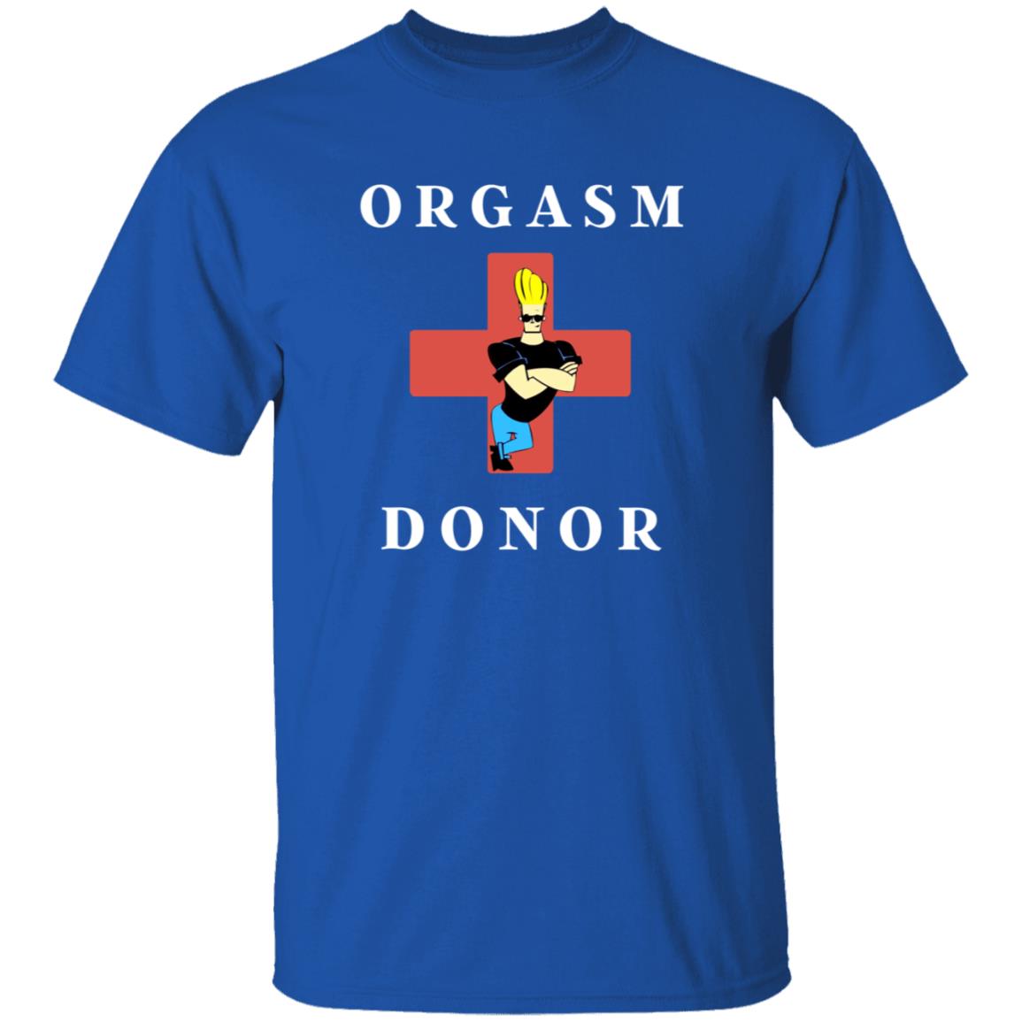 Johny Bravo Orgasm Donor Shirt Dumbtshirtz Johny Bravo Orgasm Donor Shirt - Teechipus