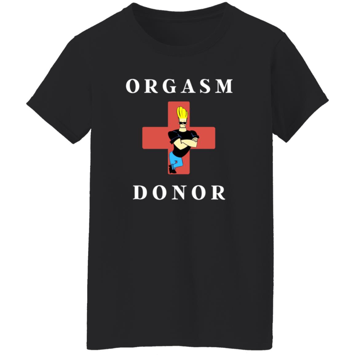 Johny Bravo Orgasm Donor Shirt Dumbtshirtz Johny Bravo Orgasm Donor Shirt - Teechipus