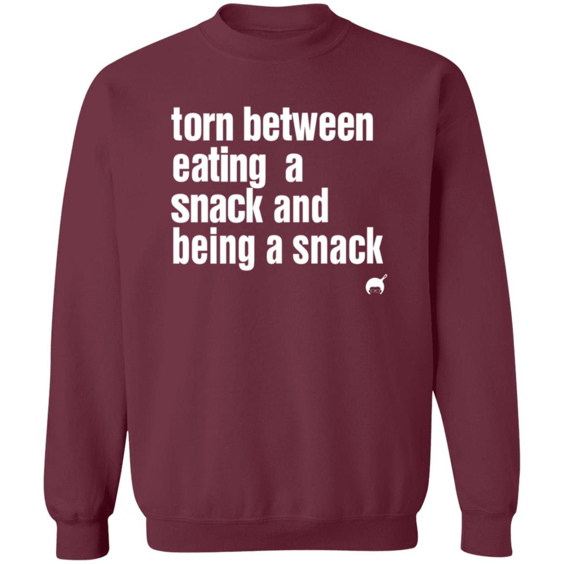 Torn Between Eating A Snack And Being A Snack Shirt Soulphoodie Store Eating A Snack Shirt - Teechipus