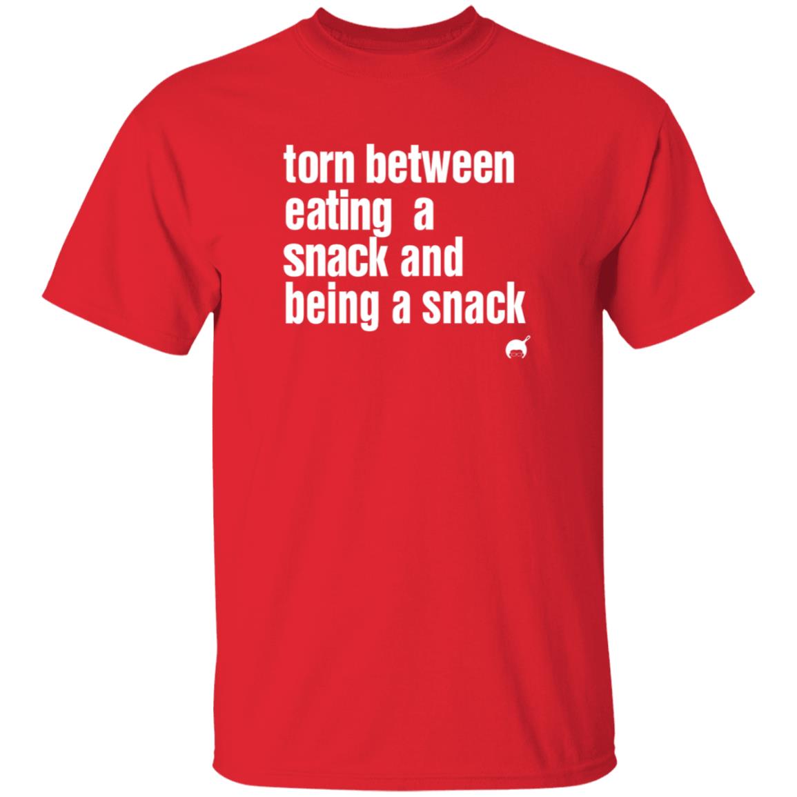Torn Between Eating A Snack And Being A Snack Shirt Soulphoodie Store Eating A Snack Shirt - Teechipus