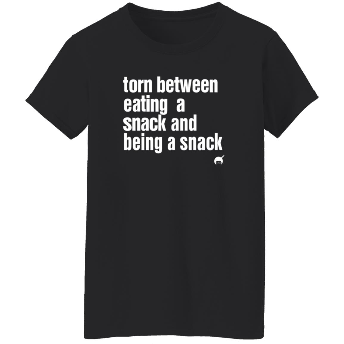 Torn Between Eating A Snack And Being A Snack Shirt Soulphoodie Store Eating A Snack Shirt - Teechipus