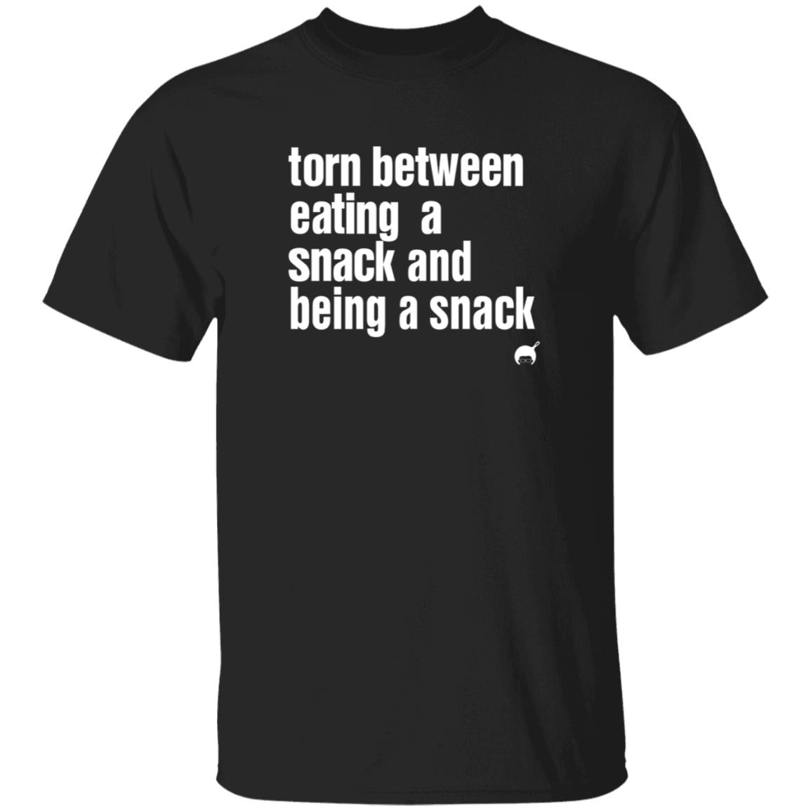 Torn Between Eating A Snack And Being A Snack Shirt Soulphoodie Store Eating A Snack Shirt - Teechipus