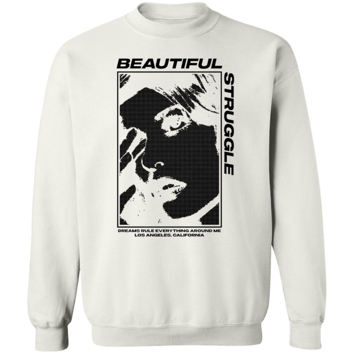 Beautiful Struggle Hoodie Kruzadar Beautiful Struggle Premium Soft Shirt Hoodie Sweatshirt - Teechipus