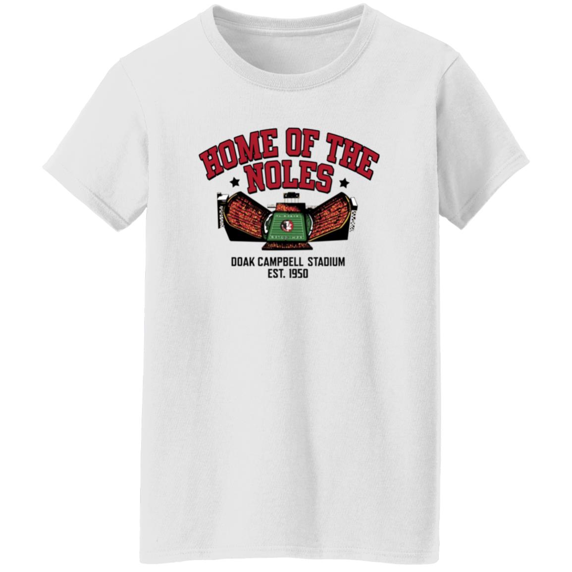 Home Of The Noles Doak Campbell Stadium Shirt Homefield Apparel - Teechipus
