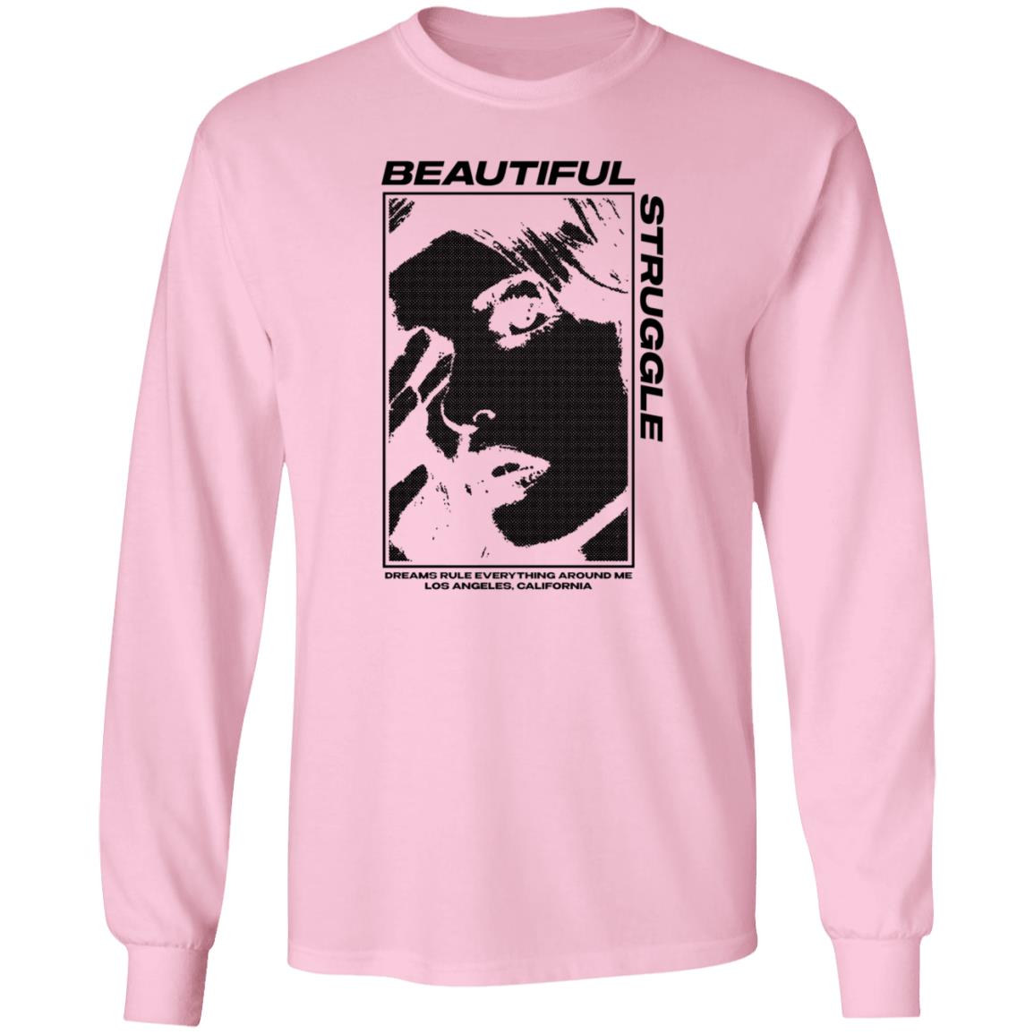 Beautiful Struggle Hoodie Kruzadar Beautiful Struggle Premium Soft Shirt Hoodie Sweatshirt - Teechipus