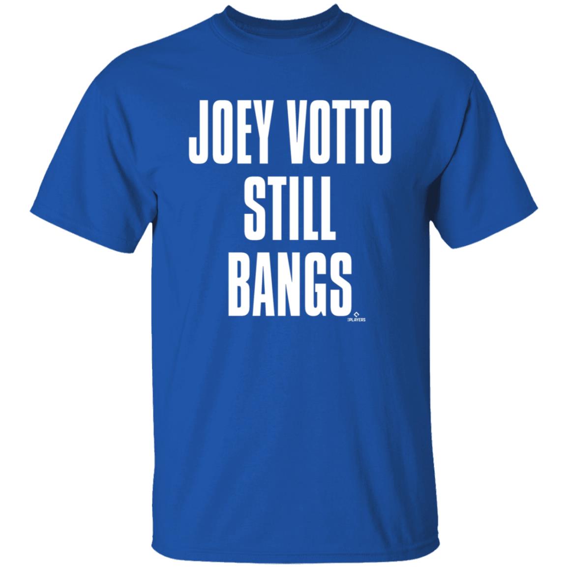 Joey Votto Still Bangs Shirt Homage Store Cincinnati Red Joey Votto Shirt - Teechipus