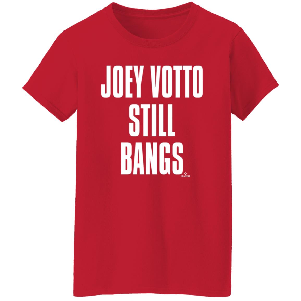 Joey Votto Still Bangs Shirt Homage Store Cincinnati Red Joey Votto Shirt - Teechipus
