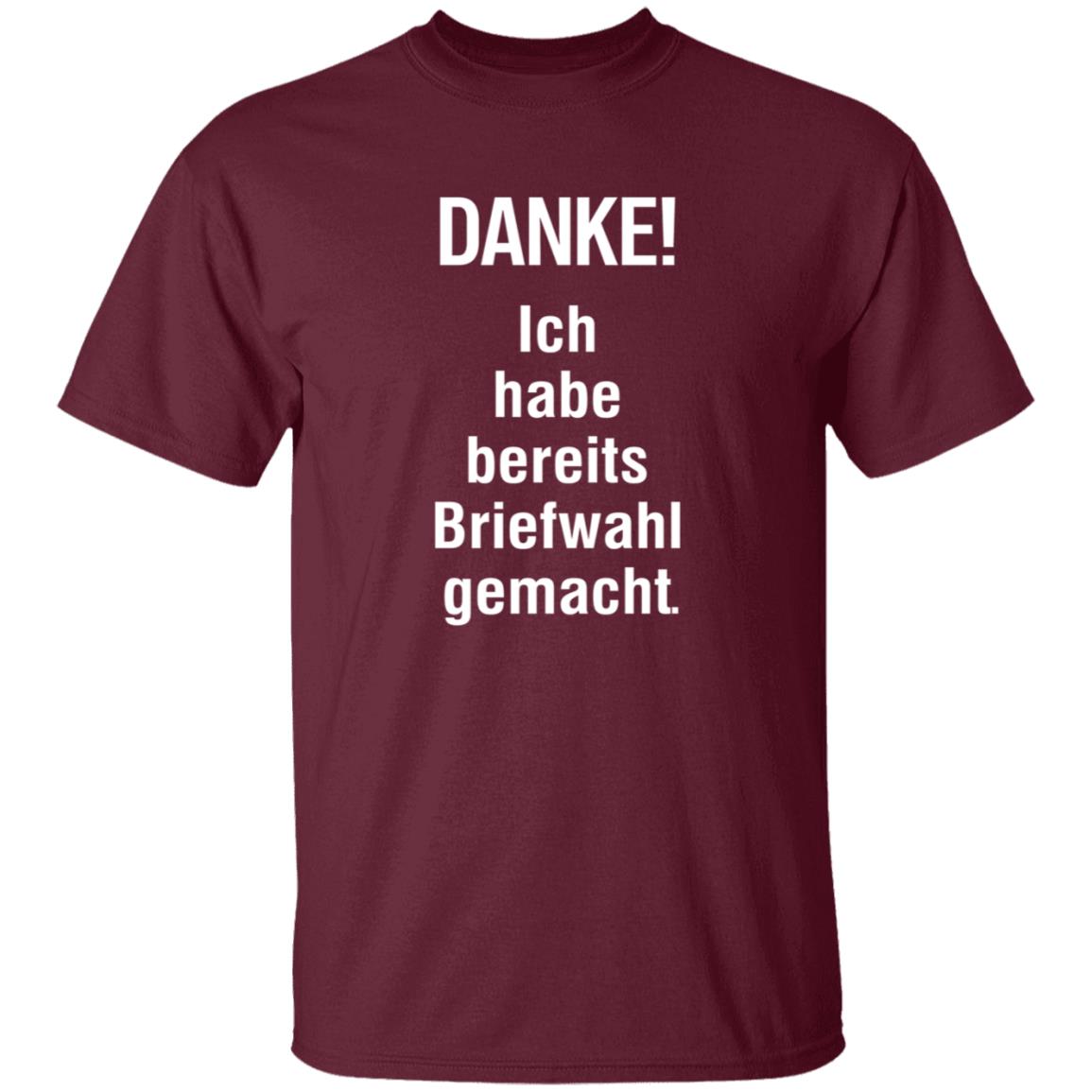 Danke Ich Habe Bereits Briefwahl Gemacht Shirt Extra3 Danke Ich Habe Bereits Briefwahl Gemacht Shirt - Teechipus