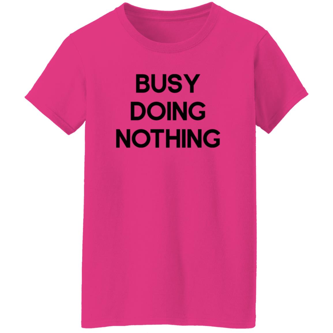 Busy Doing Nothing Shirt Diegoxsandy Busy Doing Nothing Shirt - Teechipus