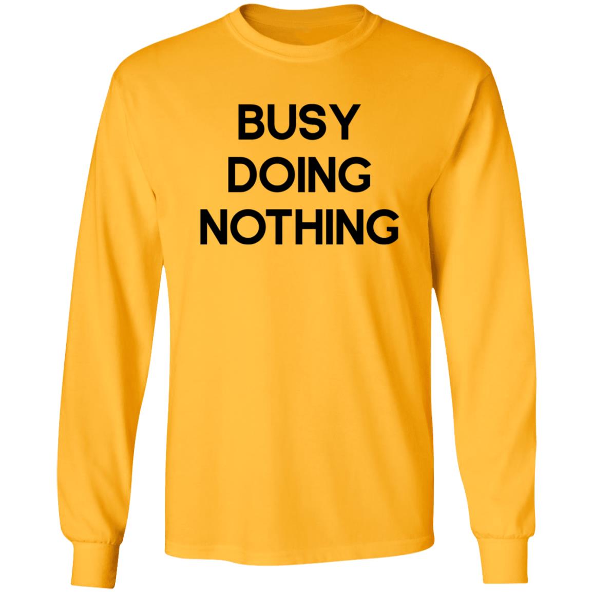 Busy Doing Nothing Shirt Diegoxsandy Busy Doing Nothing Shirt - Teechipus
