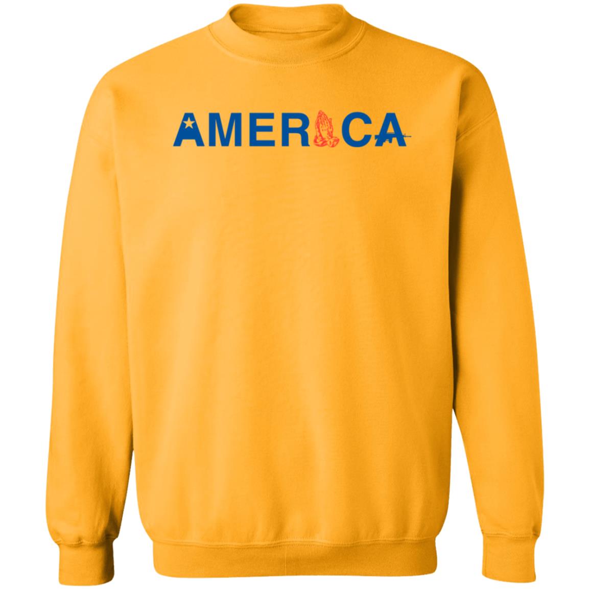 America Star Praying Hands Gun Shirt Kyle Kashuv America Star Praying Hands Gun Shirt - Teechipus