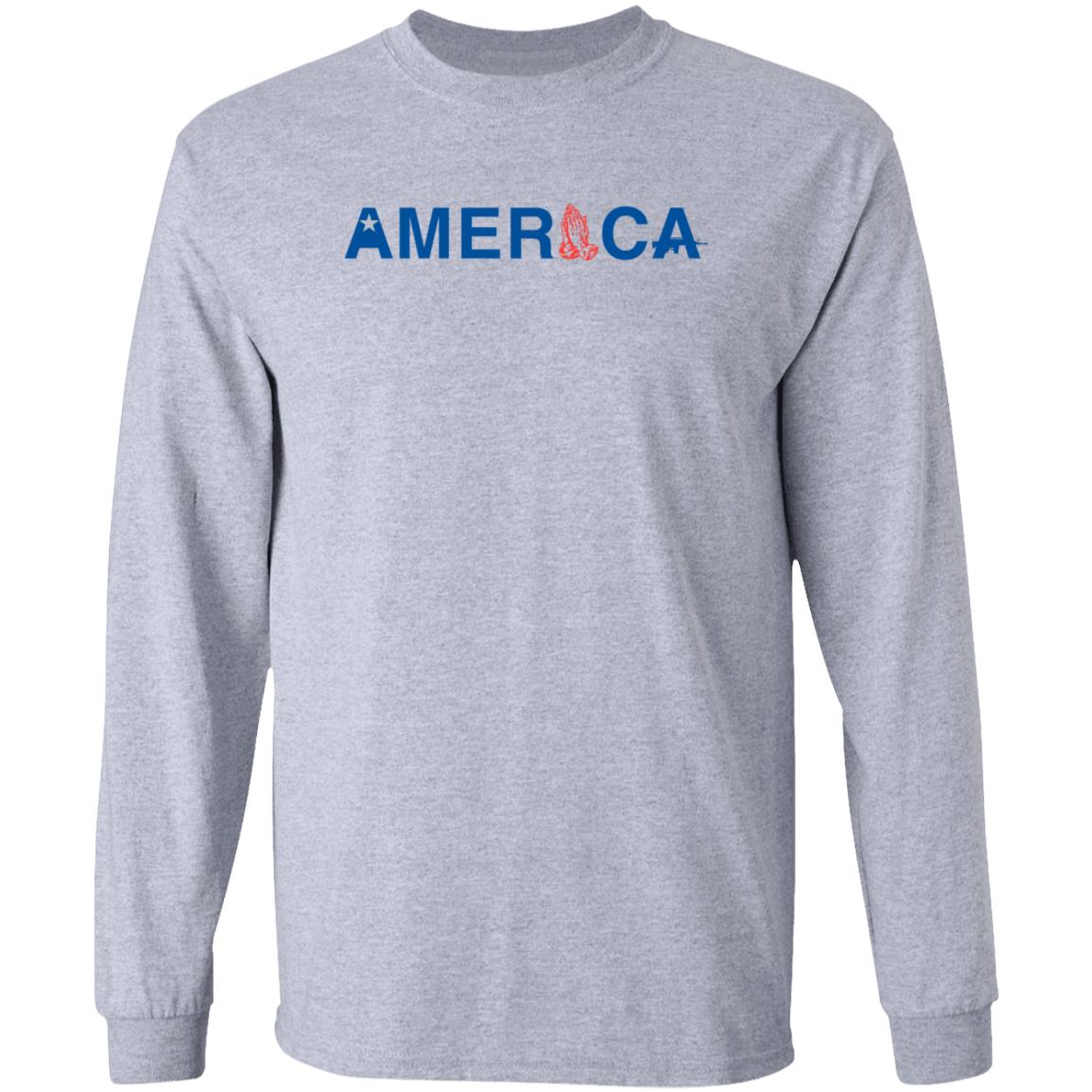 America Star Praying Hands Gun Shirt Kyle Kashuv America Star Praying Hands Gun Shirt - Teechipus