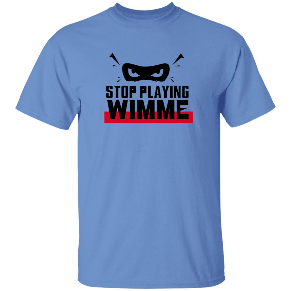 Stop Playing Wimme Shirt Michael Ebuka Ngene Stop Playing Wimme Shirt - Teechipus