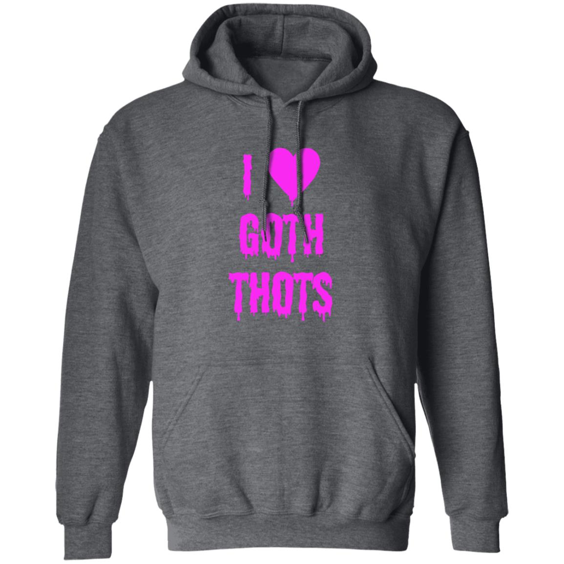 I Love Goth Thots Shirt Hauntless Store Merch - Teechipus