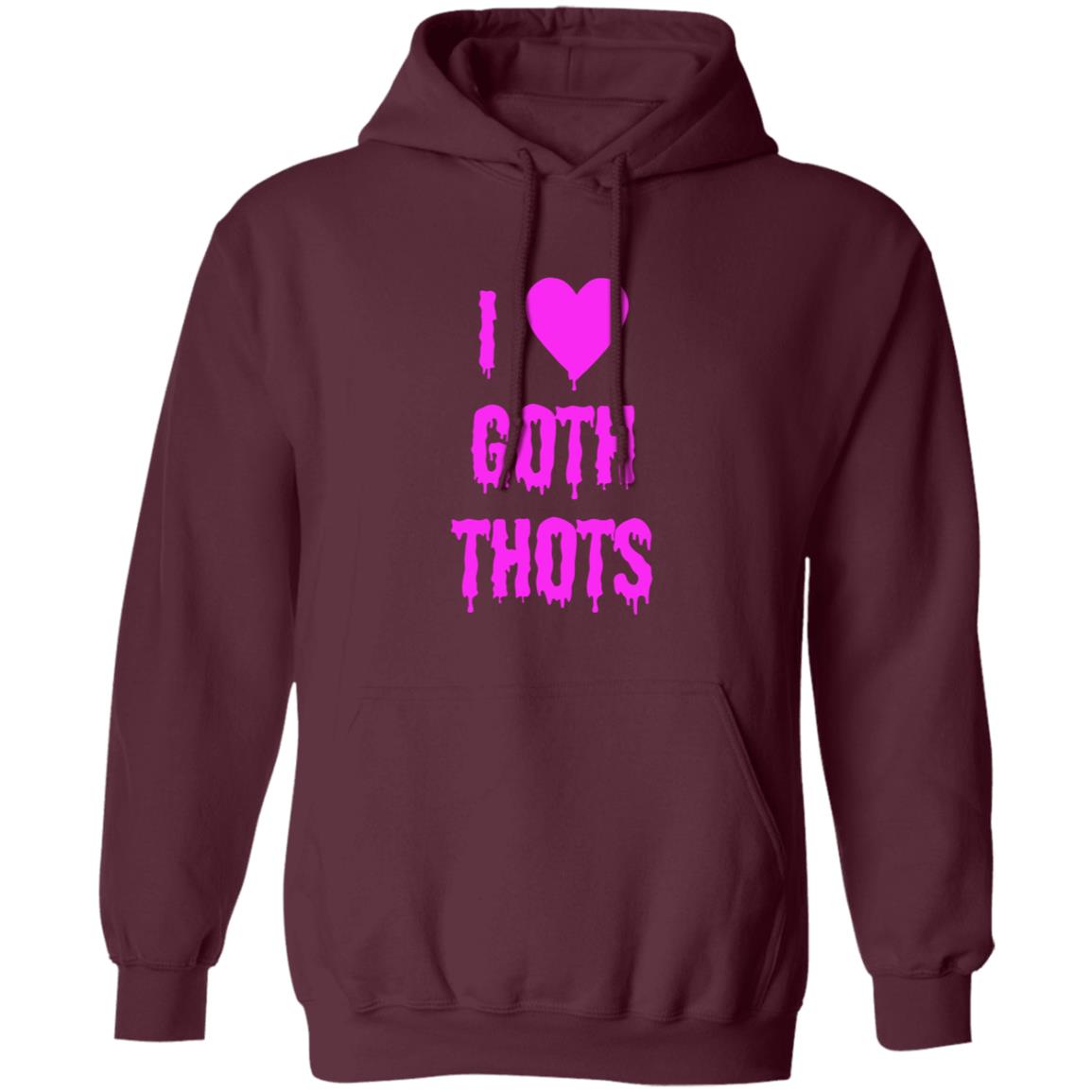 I Love Goth Thots Shirt Hauntless Store Merch - Teechipus