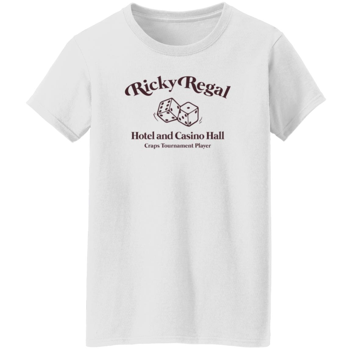 Ricky Regal Hotel And Casino Hall Shirt Brunomars Ricky Regal Hotel And Casino Hall Shirt - Teechipus