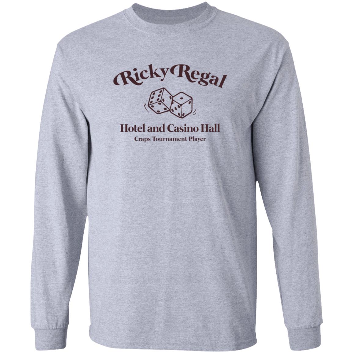 Ricky Regal Hotel And Casino Hall Shirt Brunomars Ricky Regal Hotel And Casino Hall Shirt - Teechipus