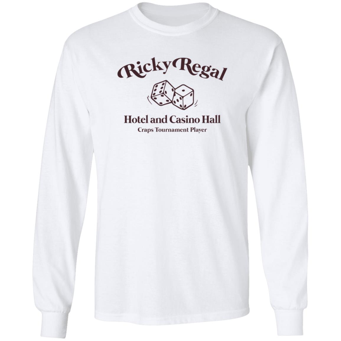 Ricky Regal Hotel And Casino Hall Shirt Brunomars Ricky Regal Hotel And Casino Hall Shirt - Teechipus