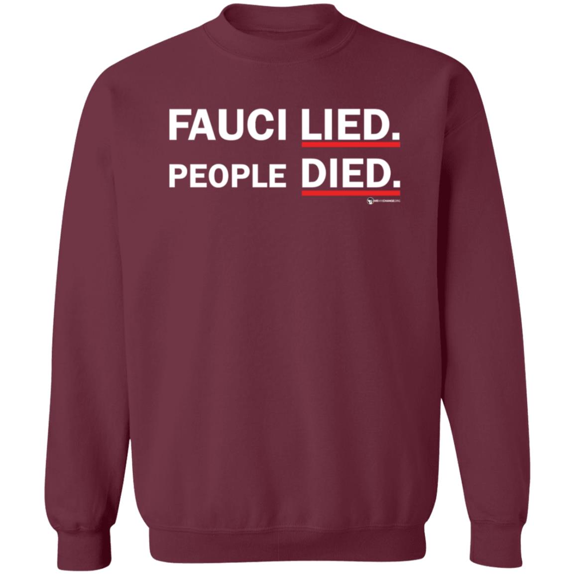 Fauci Lied People Died Shirt Luke Rudkowski Fauci Lied People Died Shirt - Teechipus