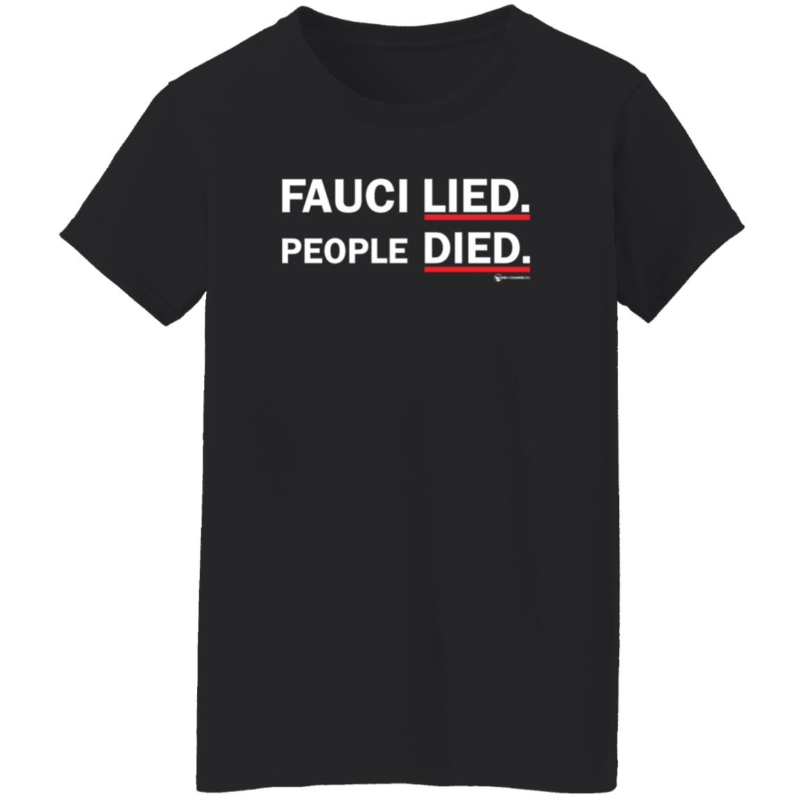 Fauci Lied People Died Shirt Luke Rudkowski Fauci Lied People Died Shirt - Teechipus