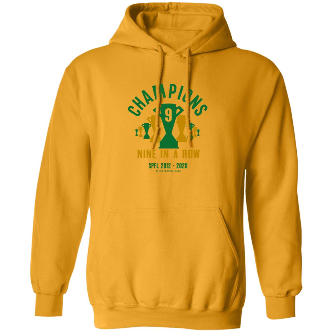 Champions Nine In A Row Shirt Celticfc Store Champions 9 In A Row T Shirt Trevor Sinclair Shirt Hoodie Sweatshirt - Teechipus