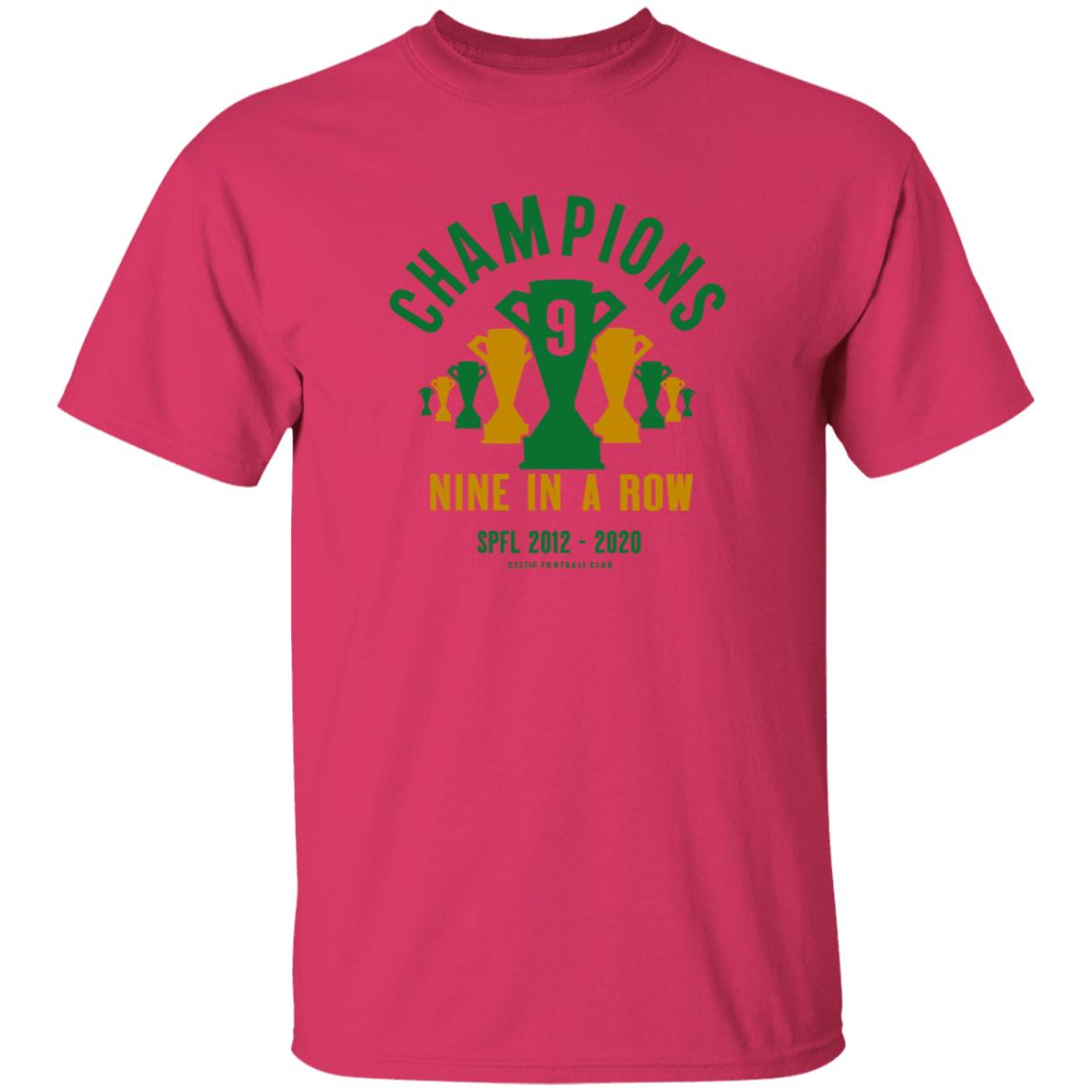 Champions Nine In A Row Shirt Celticfc Store Champions 9 In A Row T Shirt Trevor Sinclair Shirt Hoodie Sweatshirt - Teechipus