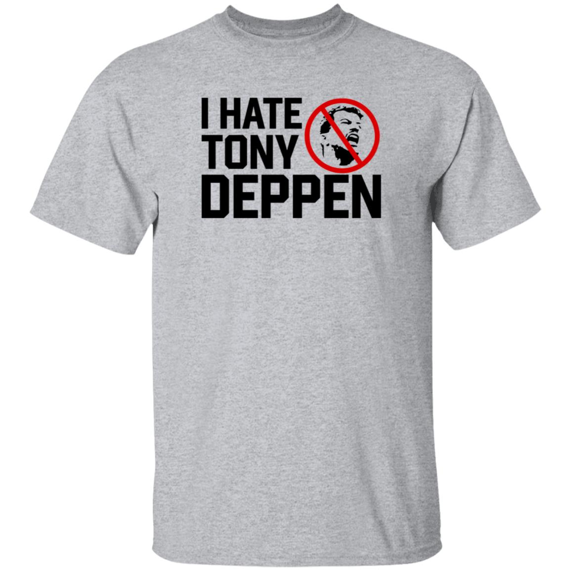 I Hate Tony Deppen Shirt Gamechangerwrestling I Hate Tony Deppen Shirt Hoodie Sweatshirt - Teechipus