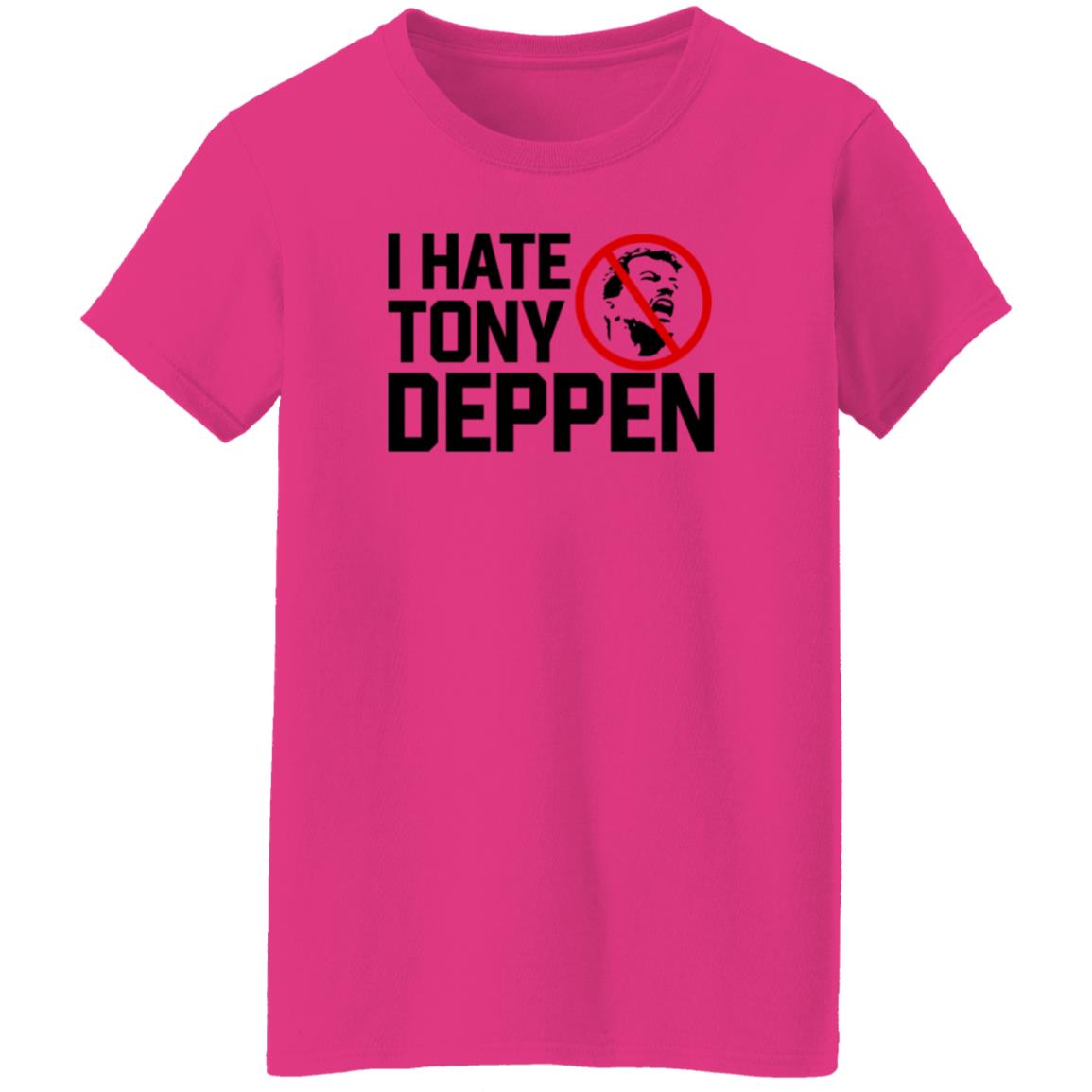 I Hate Tony Deppen Shirt Gamechangerwrestling I Hate Tony Deppen Shirt Hoodie Sweatshirt - Teechipus