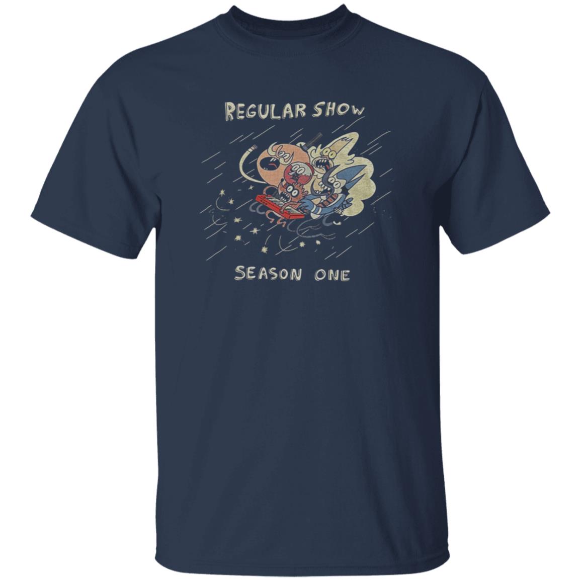 Regular Show Season One Shirt Jg Quintel Regular Show Shirt - Teechipus