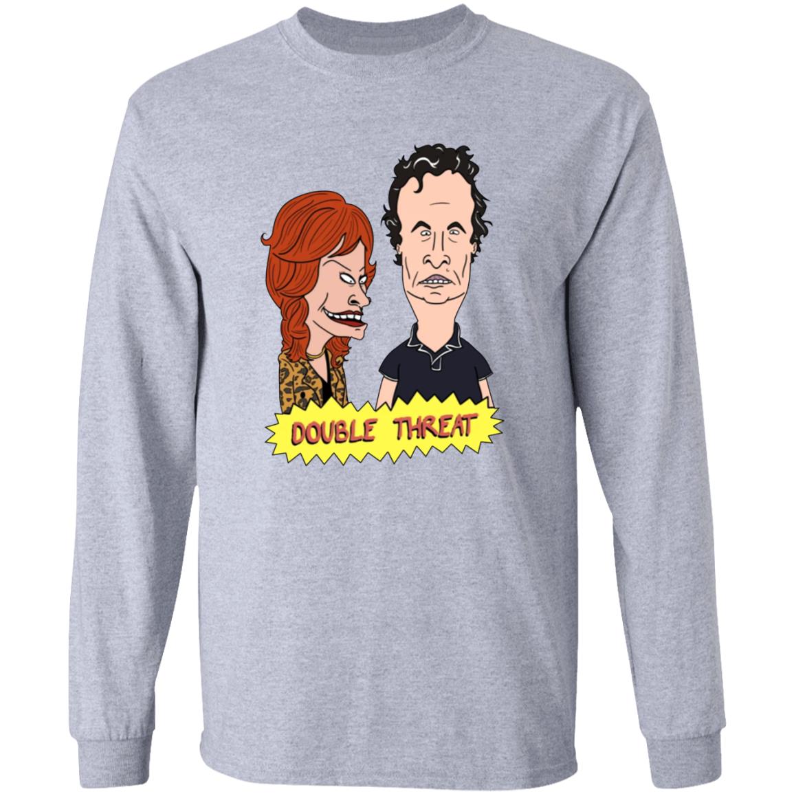 Julie Beavis Tom Butthead Baseball Shirt Double Threat Shirt Hoodie Sweatshirt - Teechipus