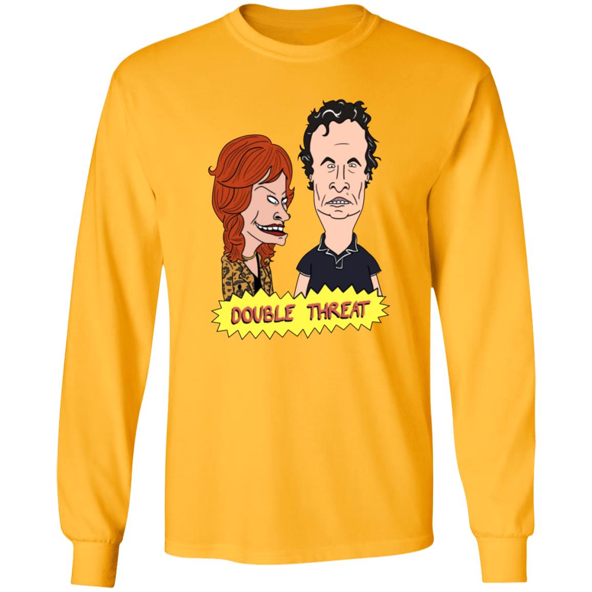Julie Beavis Tom Butthead Baseball Shirt Double Threat Shirt Hoodie Sweatshirt - Teechipus