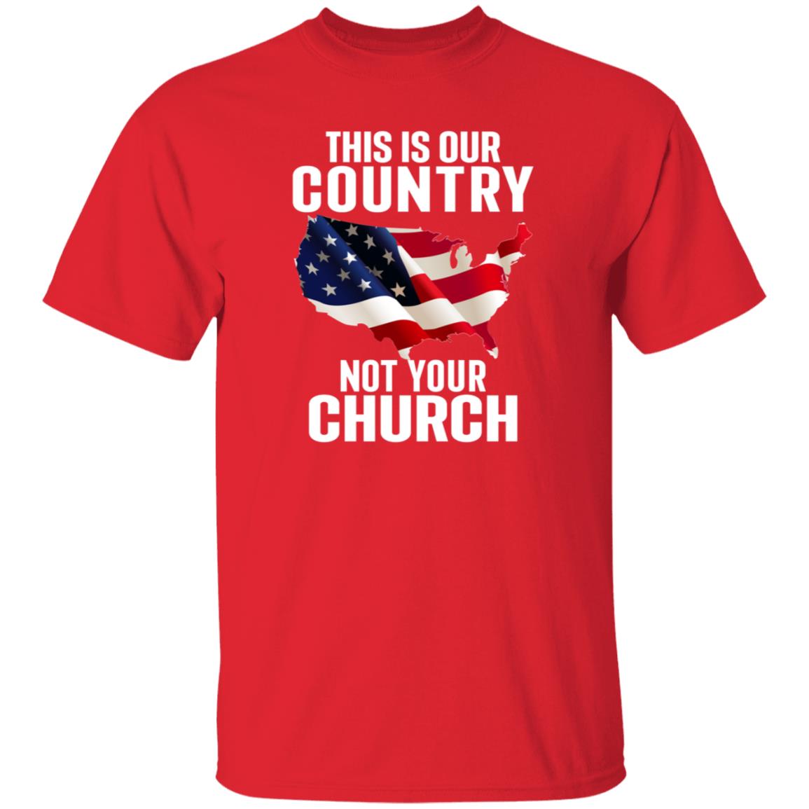 This Is Our Country Not Your Church Shirt Atheist Church Flag This Is Our Country Not Your Church Shirt Hoodie Sweatshirt - Teechipus