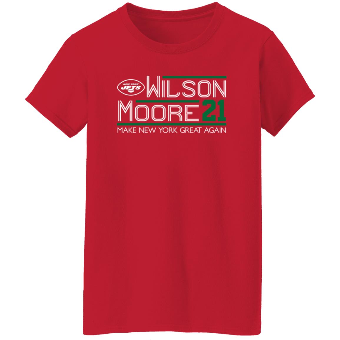 Zach Wilson Elijah Moore 2021 Campaign Shirt Wilson More 21 Make New York Great Again Shirt Hoodie Sweatshirt - Teechipus