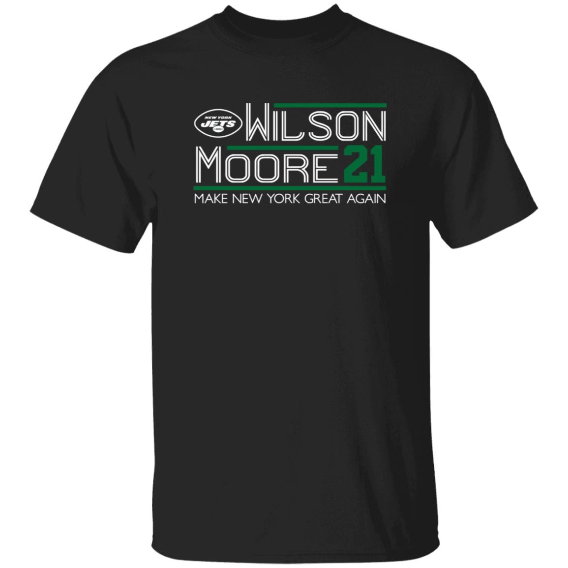 Zach Wilson Elijah Moore 2021 Campaign Shirt Wilson More 21 Make New York Great Again Shirt Hoodie Sweatshirt - Teechipus