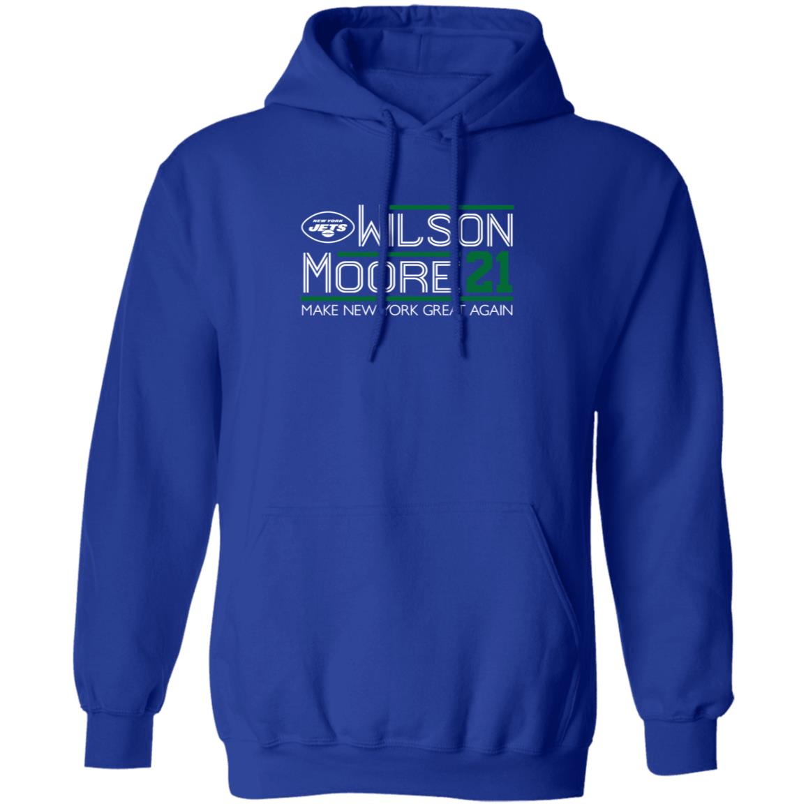 Zach Wilson Elijah Moore 2021 Campaign Shirt Wilson More 21 Make New York Great Again Shirt Hoodie Sweatshirt - Teechipus