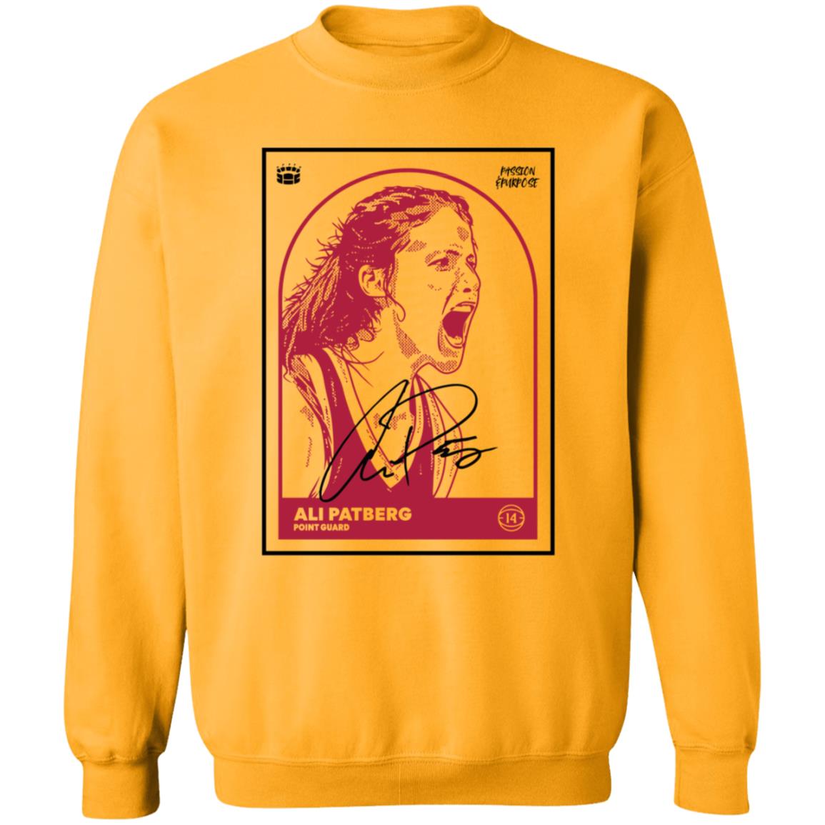 Ali Patberg Passion Purpose Basketball Shirt Homefield Store Ali Patberg Passion Purpose Basketball Shirt Hoodie - Teechipus