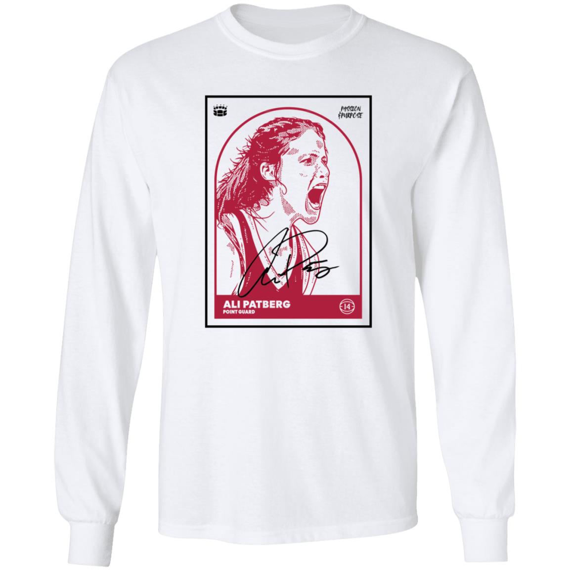 Ali Patberg Passion Purpose Basketball Shirt Homefield Store Ali Patberg Passion Purpose Basketball Shirt Hoodie - Teechipus