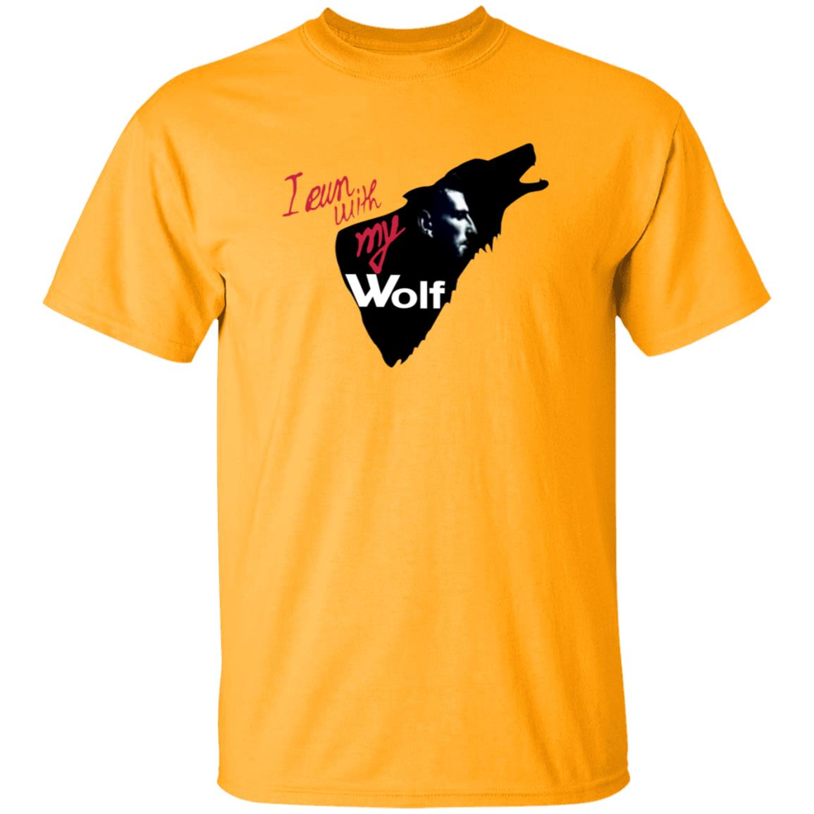 I Run With My Wolf Shirt By Jelena And Novak Djokovic Jelena's Viral Wolf T Shirt Hoodie Sweatshirt - Teechipus