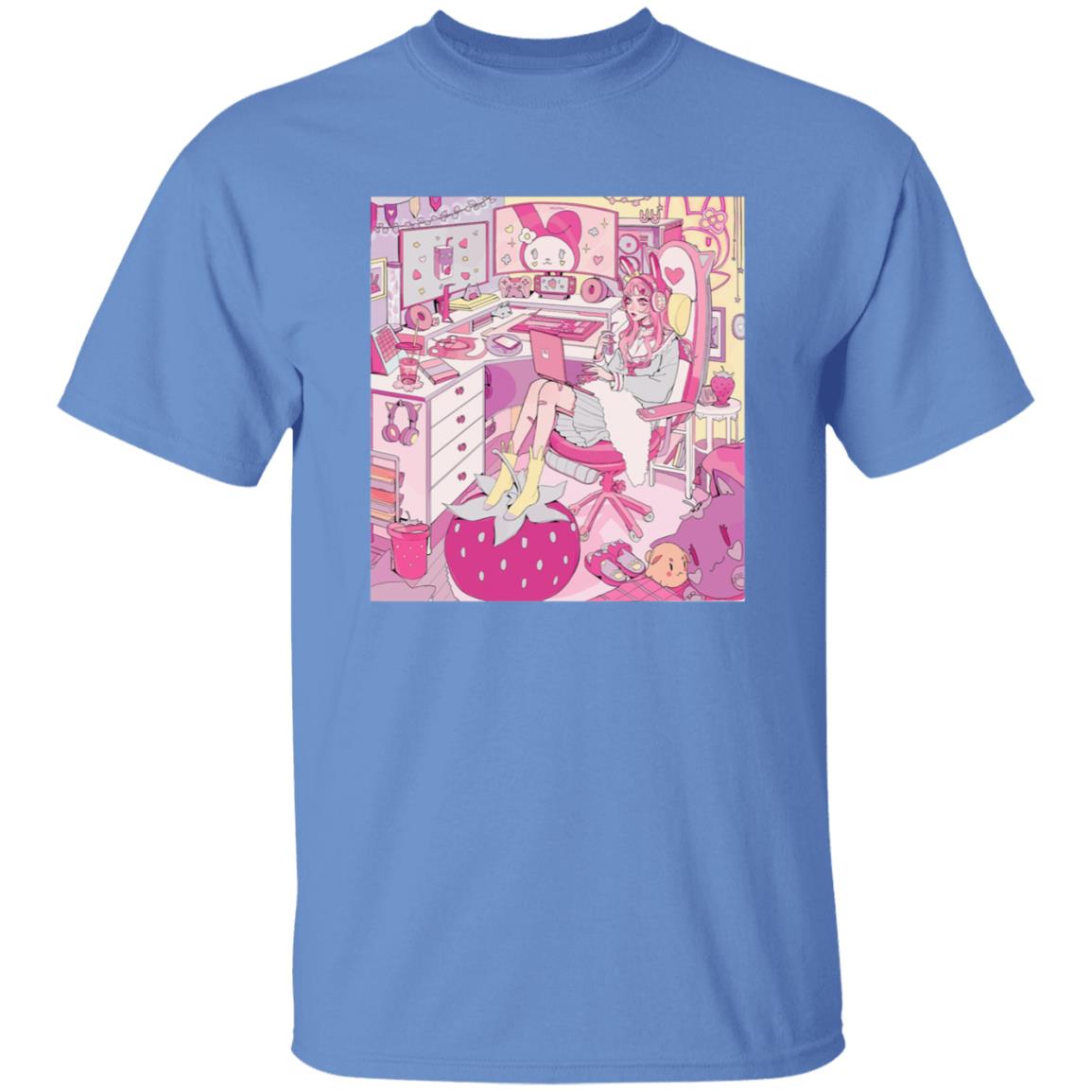 Kiru made Fuku Mono Merch Strawberry Mood Shirt - Teechipus