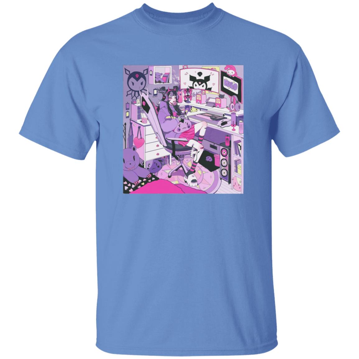 Kirumade Fuku Mono Merch Lavender Mood Shirt - Teechipus