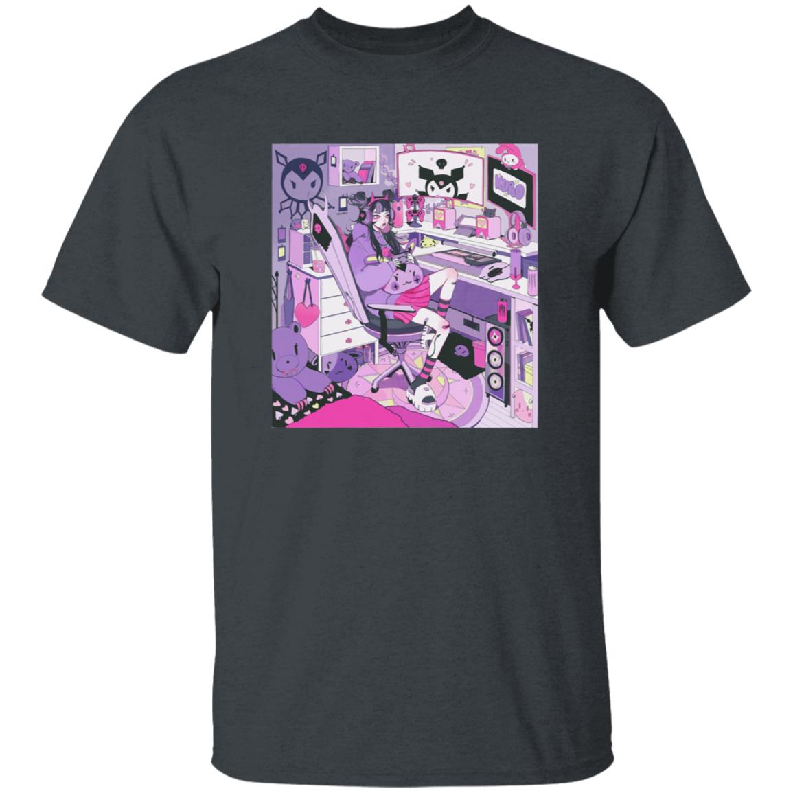 Kirumade Fuku Mono Merch Lavender Mood Shirt - Teechipus