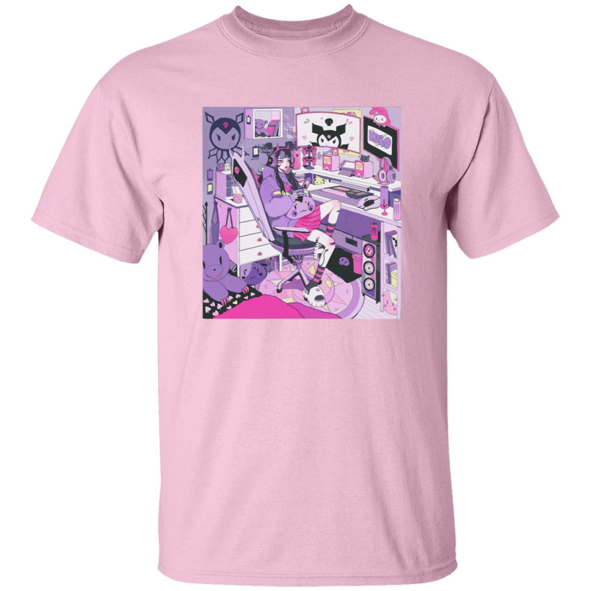 Kirumade Fuku Mono Merch Lavender Mood Shirt - Teechipus