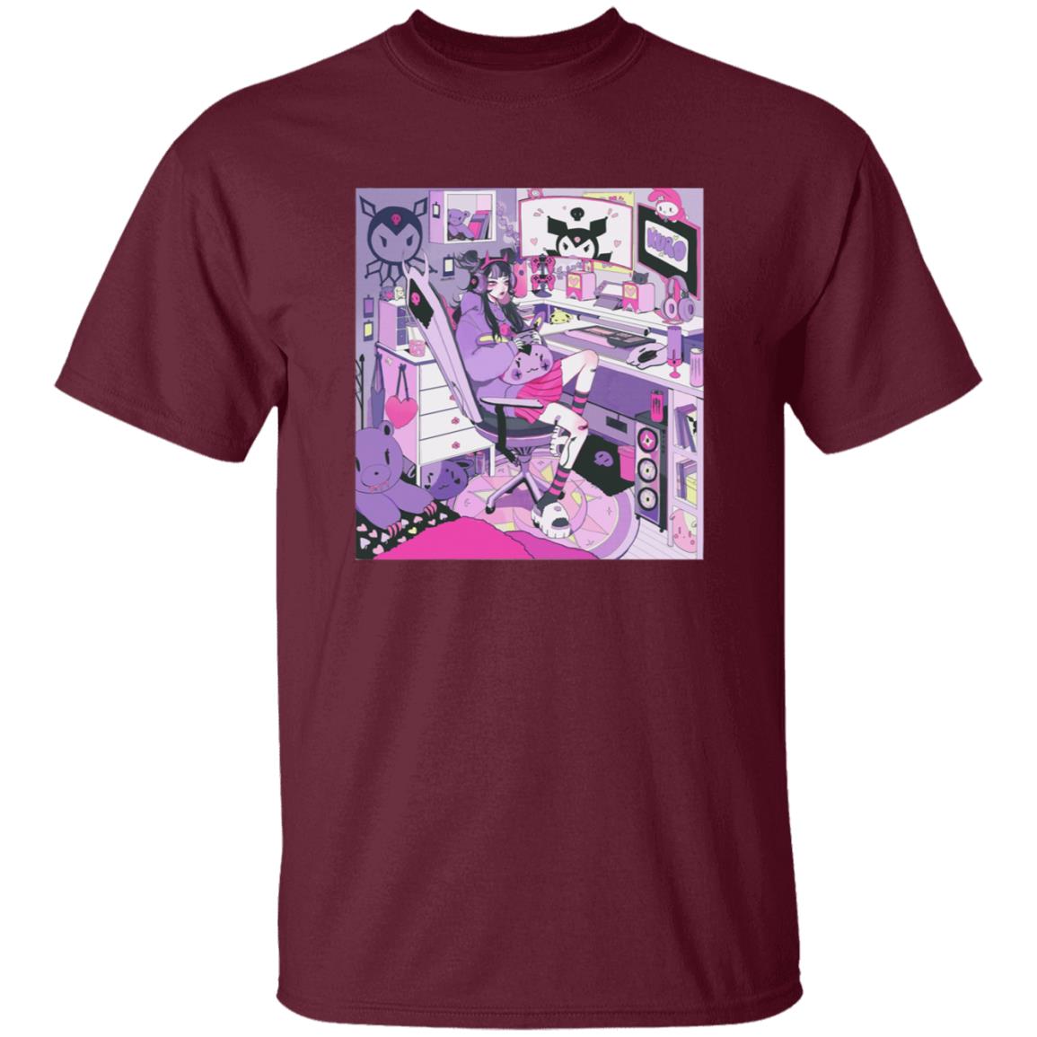 Kirumade Fuku Mono Merch Lavender Mood Shirt - Teechipus
