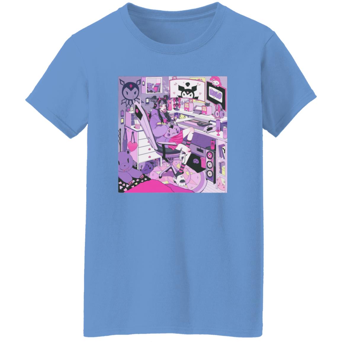 Kirumade Fuku Mono Merch Lavender Mood Shirt - Teechipus