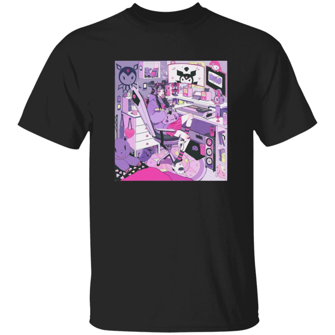 Kirumade Fuku Mono Merch Lavender Mood Shirt - Teechipus