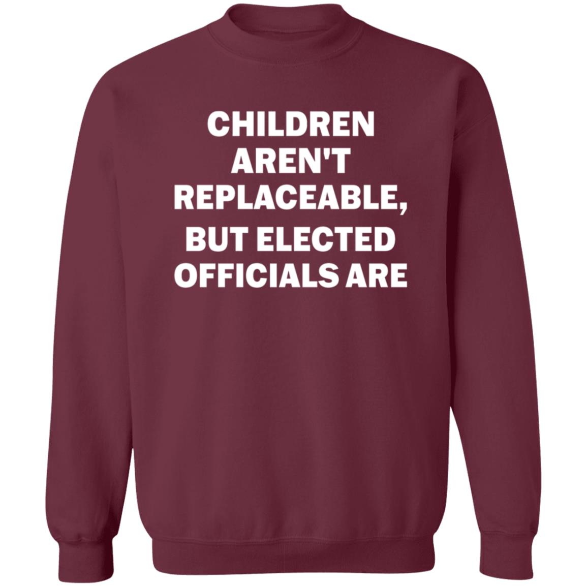 Children Aren't Replaceable But Elected Officials Are Shirt Tim Layton Wears Children Aren't Replaceable But Elected Officials Are Shirt - Teechipus