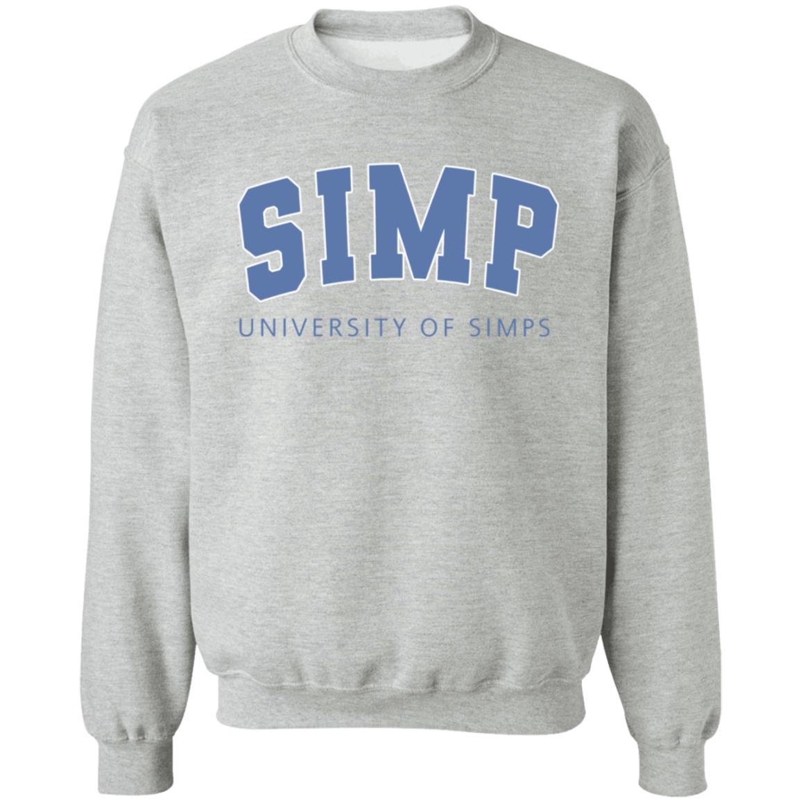 Simp University Of Simps Sweatshirt Jagy Merch Simp University Sweater Angel Shirt Hoodie - Teechipus